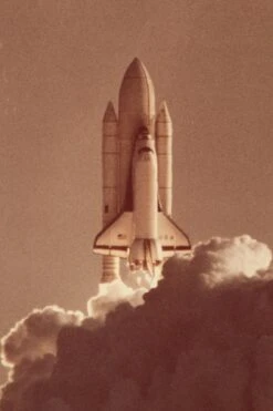 Vintage Space Ship Launch Photograph 8 Vintage Space Ship Launch Photograph -OGT Sale Store posters for sale m235933