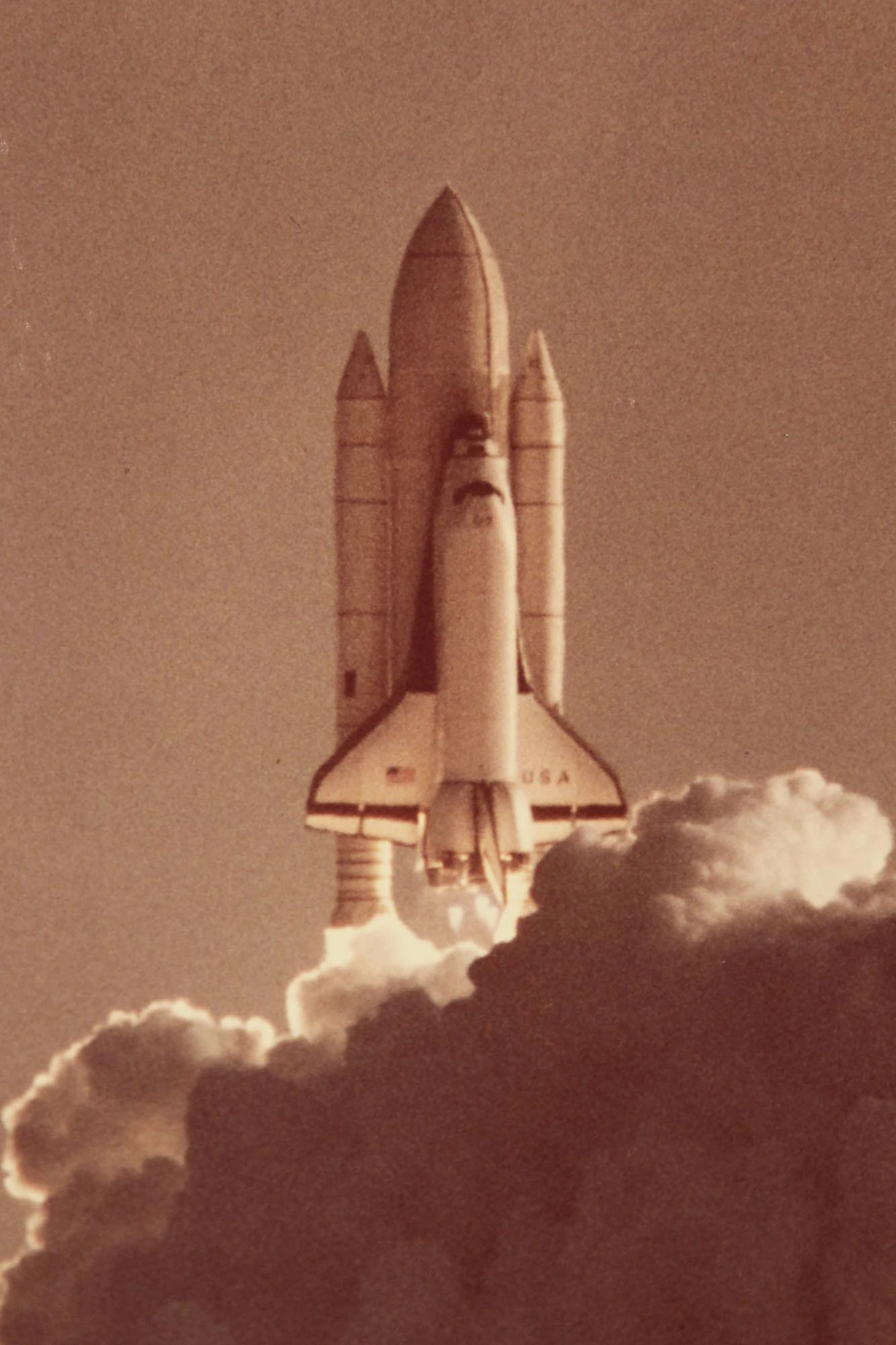 Vintage Space Ship Launch Photograph 5 Vintage Space Ship Launch Photograph - Image 3