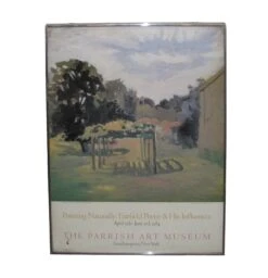 Framed 1984 Exhibit Poster Of Painting Naturally Fairfield Porter & His Influences