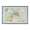 Framed Matted Map Of Paris 2 Framed Matted Map Of Paris -OGT Sale Store posters framed matted map of paris q280290