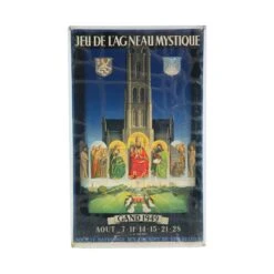 French 1949 Belgian National Railway Company Poster