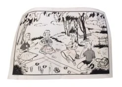 Vintage Belgian School Poster