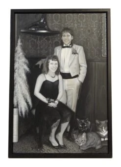 Black & White Framed Portrait