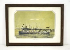 Custom Wood Framed Print Of Puerto Cabello