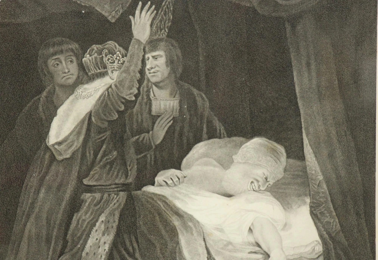 Wood Framed Shakespeare King Henry VI Second Part Print 5 Wood Framed Shakespeare King Henry VI Second Part Print - Image 3