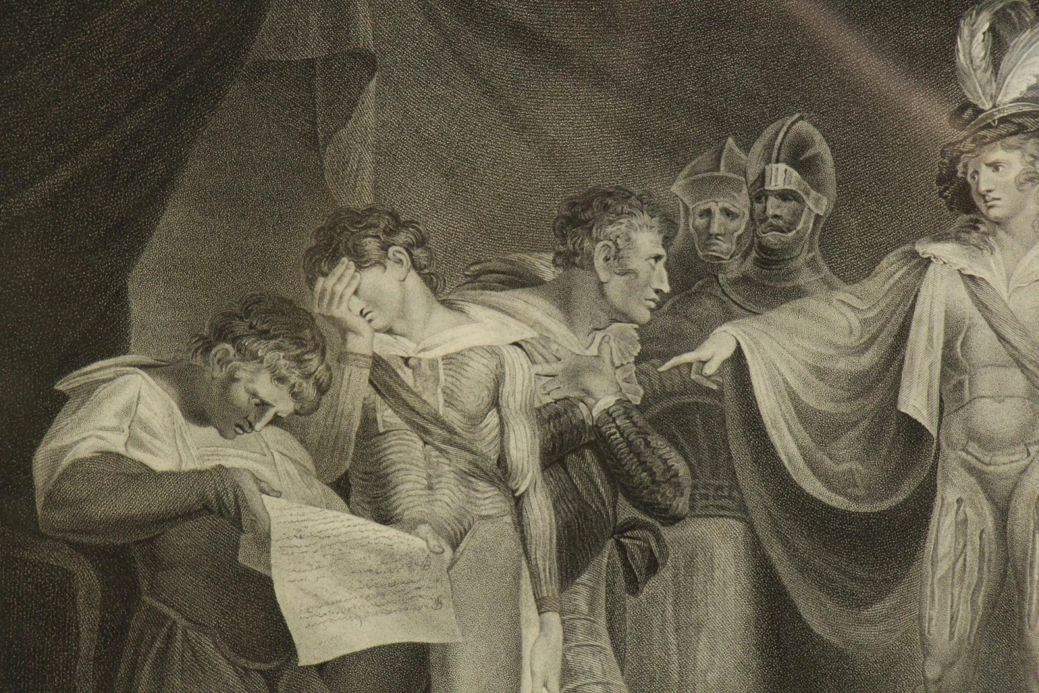 Wood Framed Shakespeare King Henry V Print 5 Wood Framed Shakespeare King Henry V Print - Image 3