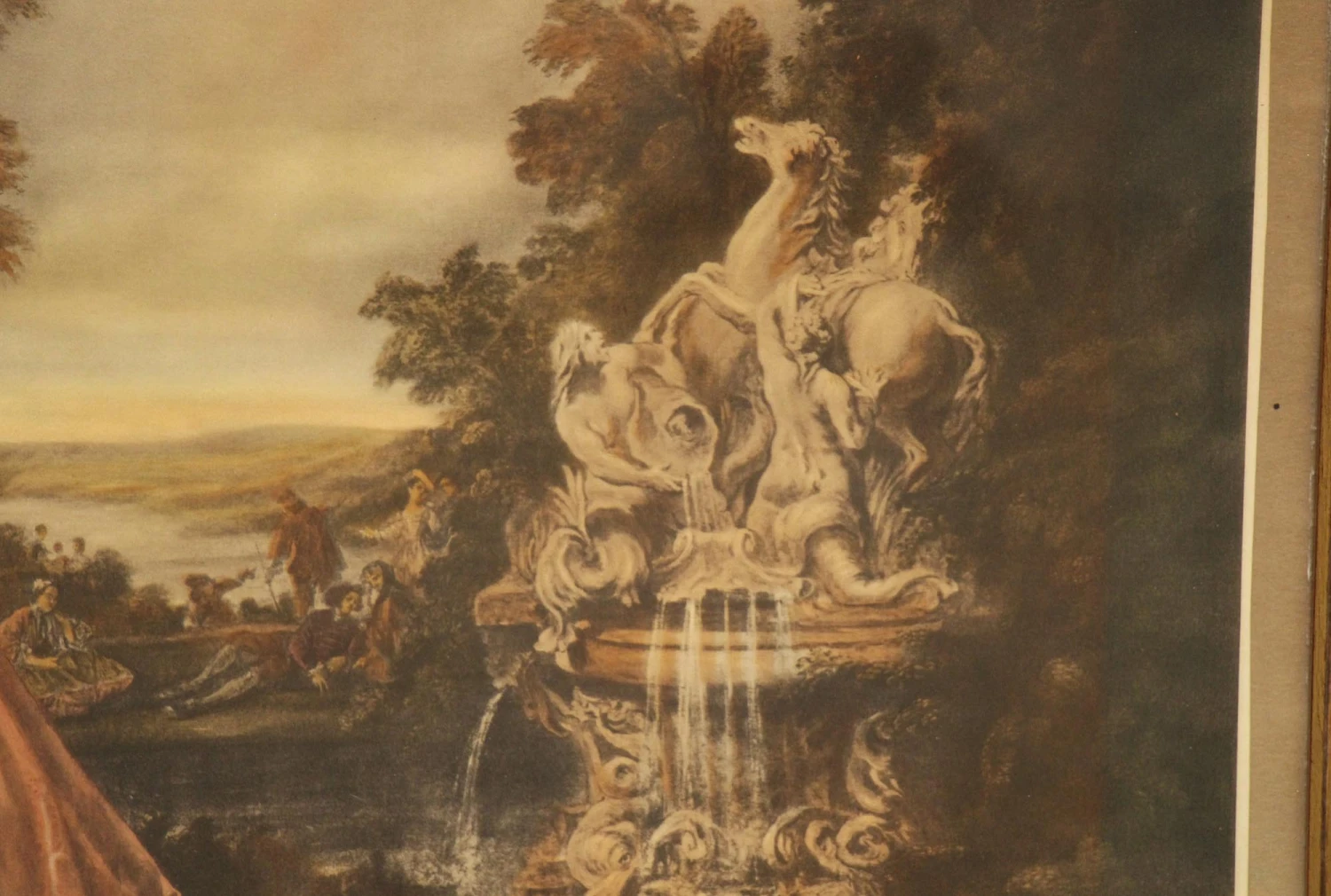 Framed Victorian Scenic Portrait 5 Framed Victorian Scenic Portrait - Image 3