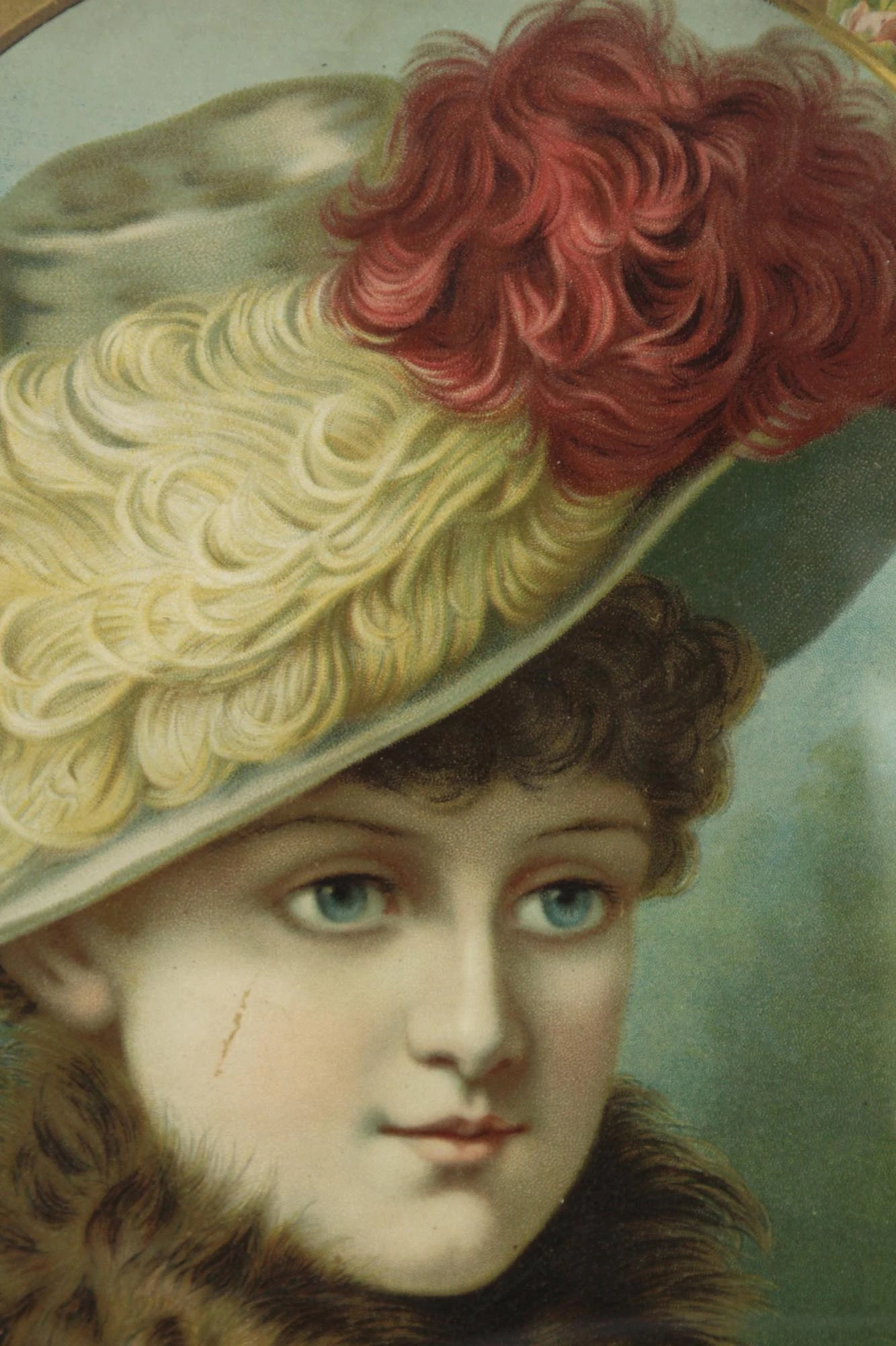 1886 Framed Louise Portrait 5 1886 Framed Louise Portrait - Image 3