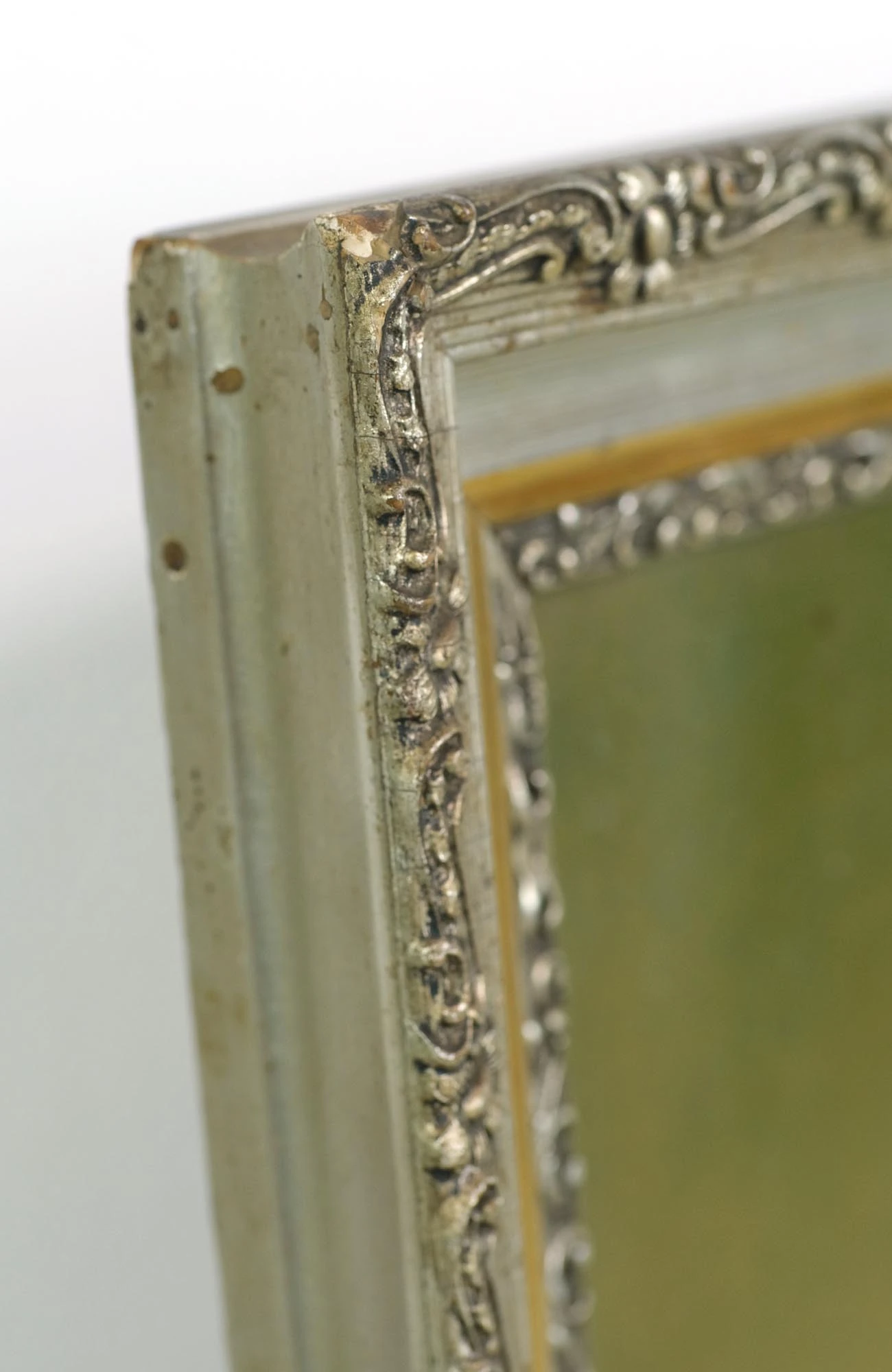 Vintage Young Woman In Prayer Wooden Frame Portrait 5 Vintage Young Woman In Prayer Wooden Frame Portrait - Image 3