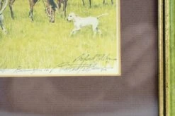 Richard Felden 1982 “Day Of The Hunt Fox Valley Hunt Club” Framed Print -OGT Sale Store prints for sale q281904