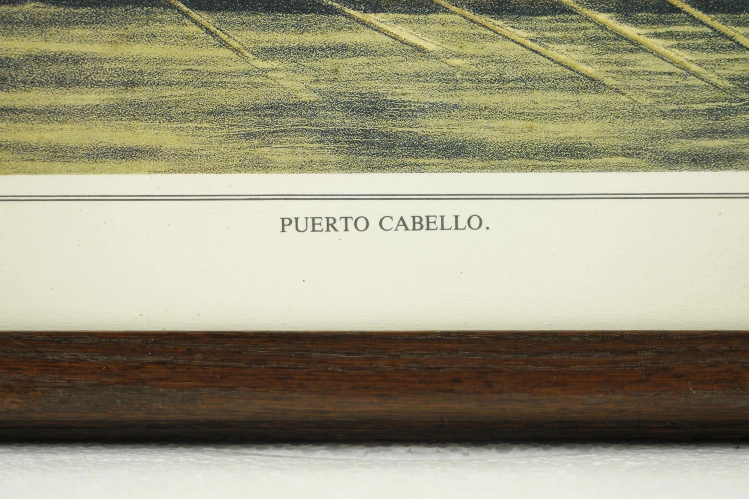 Custom Wood Framed Print Of Puerto Cabello 5 Custom Wood Framed Print Of Puerto Cabello - Image 3