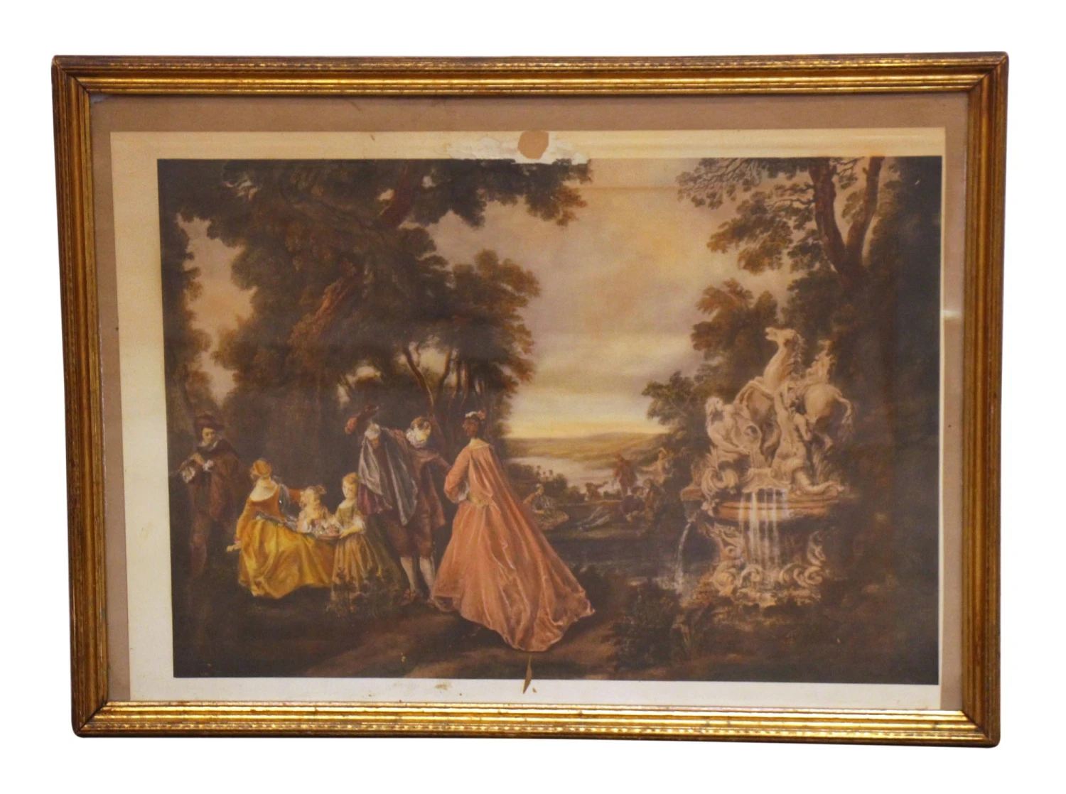 Framed Victorian Scenic Portrait 3 Framed Victorian Scenic Portrait