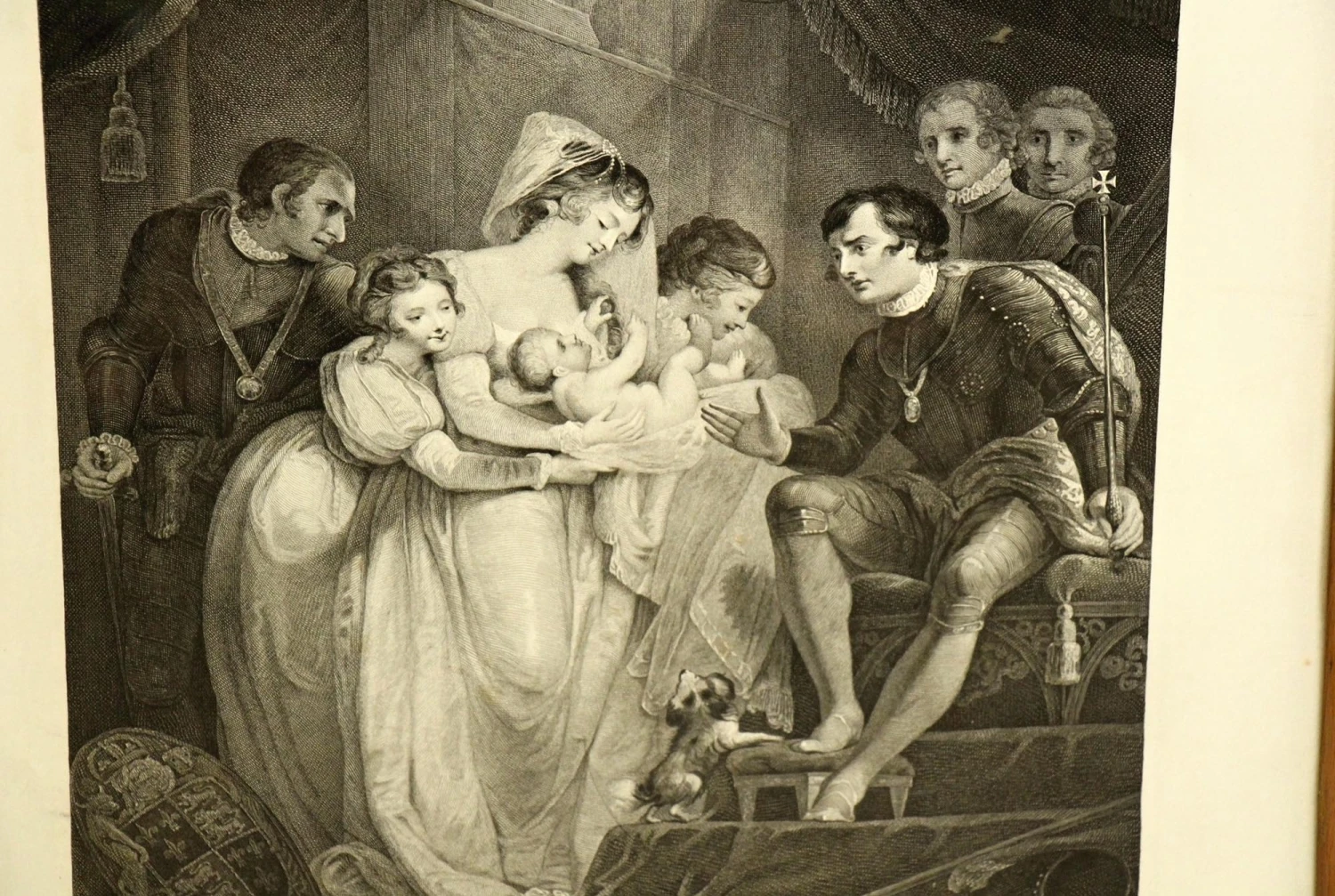 Wood Framed Shakespeare King Henry VI Third Part Print 4 Wood Framed Shakespeare King Henry VI Third Part Print - Image 2