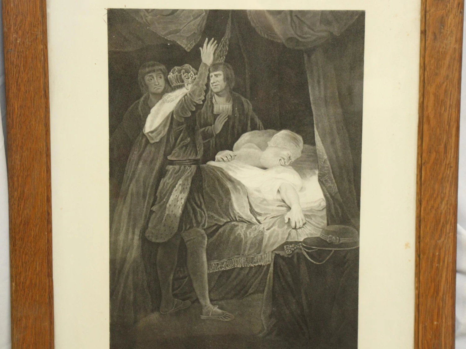 Wood Framed Shakespeare King Henry VI Second Part Print 4 Wood Framed Shakespeare King Henry VI Second Part Print - Image 2