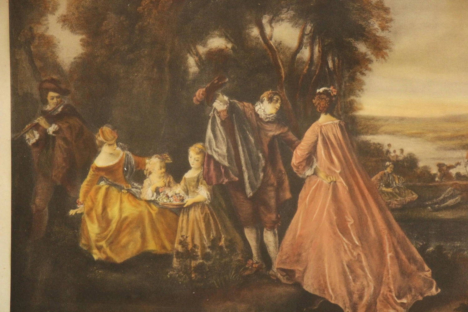 Framed Victorian Scenic Portrait 4 Framed Victorian Scenic Portrait - Image 2