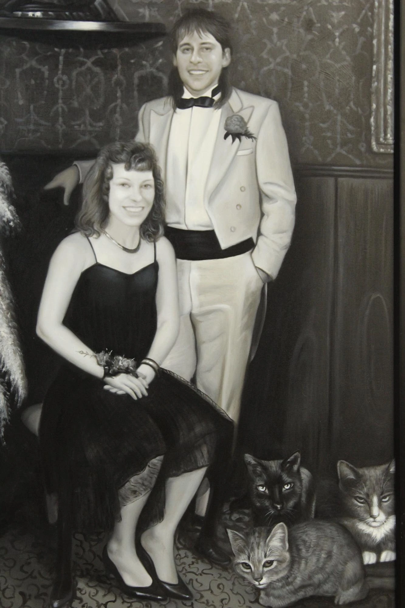 Black & White Framed Portrait 4 Black & White Framed Portrait - Image 2