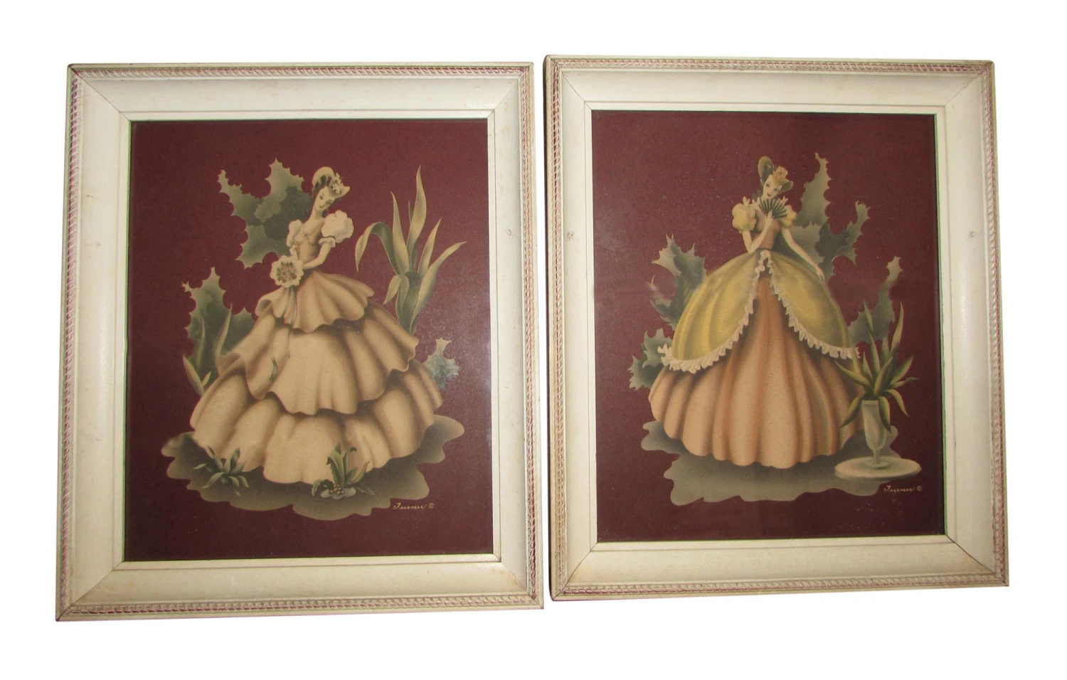 Pair Of Figural Prints 3 Pair Of Figural Prints