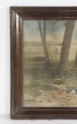 Vintage Sheep Herding Wood Framed Print 8 Vintage Sheep Herding Wood Framed Print -OGT Sale Store prints q274006