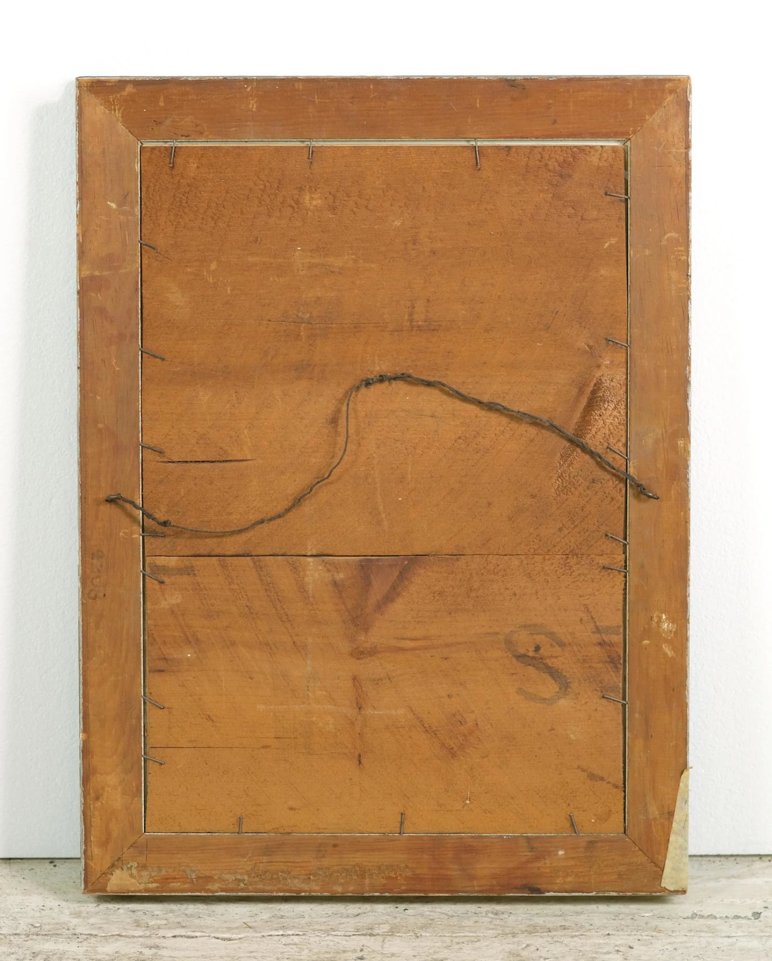 Vintage Young Woman In Prayer Wooden Frame Portrait 4 Vintage Young Woman In Prayer Wooden Frame Portrait - Image 2