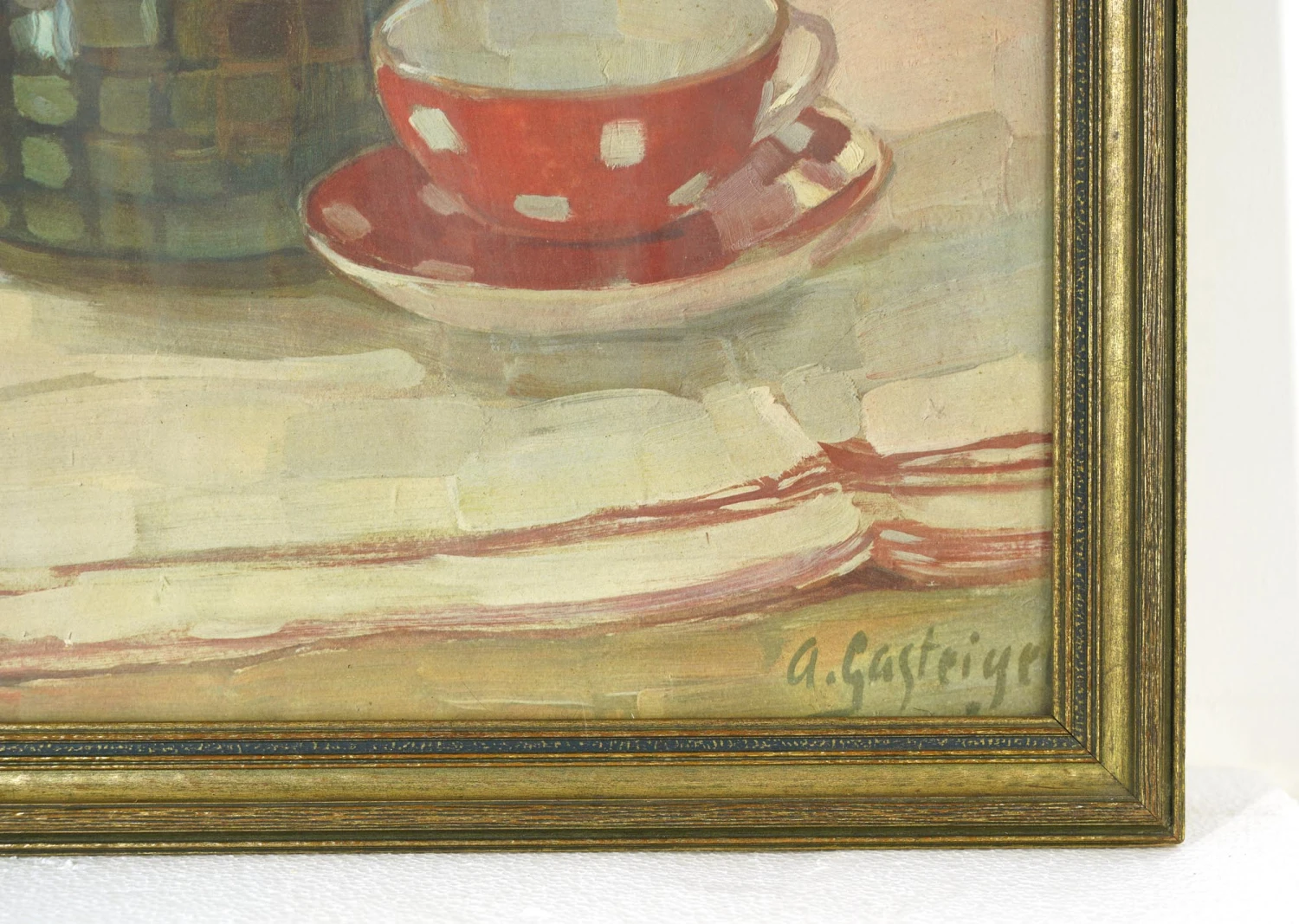 Anna Sophie Gasteiger Signed Floral Still Life Print 4 Anna Sophie Gasteiger Signed Floral Still Life Print - Image 2