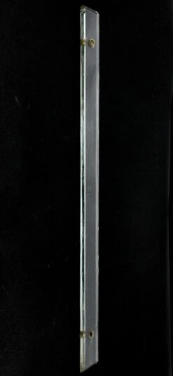 Single Imported Clear Glass 17 In. Door Push Plate 7 Single Imported Clear Glass 17 In. Door Push Plate -OGT Sale Store push plates 14bel16053a