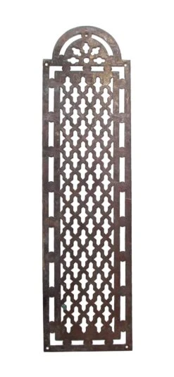 Antique 8.75 In. Traditional Cut Out Brass Door Push Plate