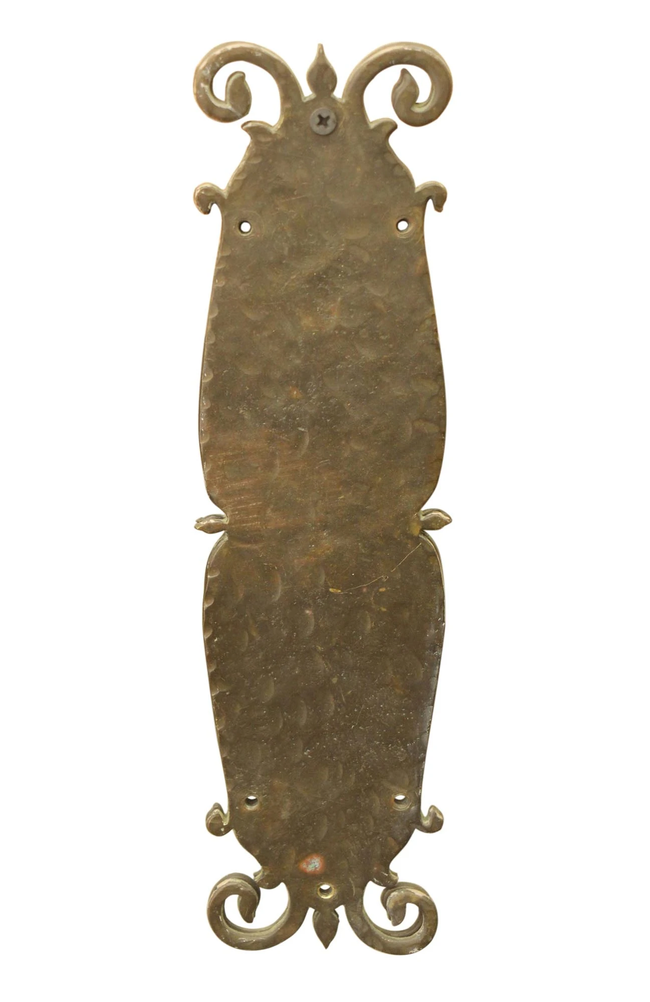 Arts & Crafts 11.75 In. Iron Door Push Plate 3 Arts & Crafts 11.75 In. Iron Door Push Plate