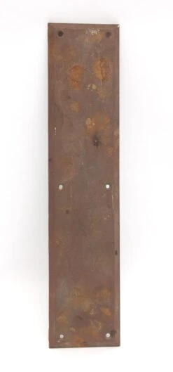 Commercial 16 In. Cast Iron Beveled Edge Door Push Plate