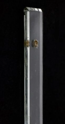 Single Imported Clear Glass 17 In. Door Push Plate 8 Single Imported Clear Glass 17 In. Door Push Plate -OGT Sale Store push plates for sale 14bel16053a