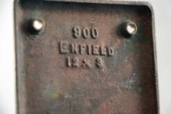 Vintage Russwin 12 In. Cast Brass Door Push Plate With Lock Insert 8 Vintage Russwin 12 In. Cast Brass Door Push Plate With Lock Insert -OGT Sale Store push plates for sale k197397