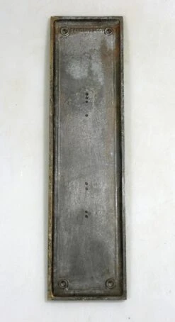 Antique Commercial 12.25 In. Bronze Sargent Door Push Plate 8 Antique Commercial 12.25 In. Bronze Sargent Door Push Plate -OGT Sale Store push plates for sale l212107