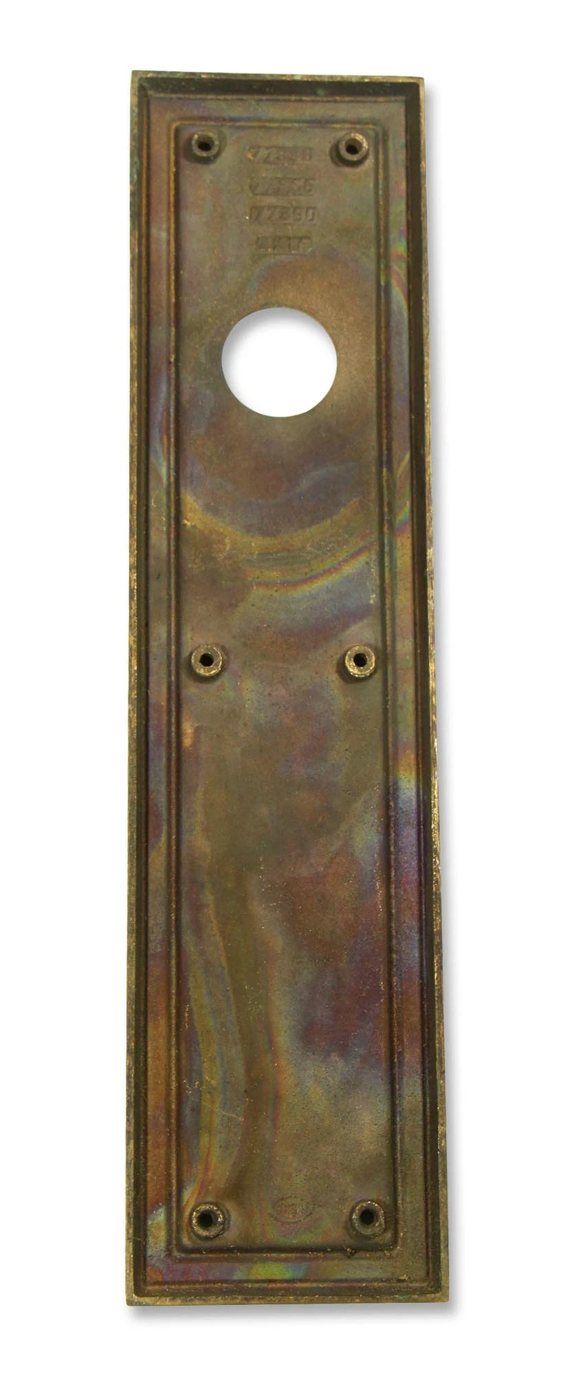 Pair Of 16 In. Bronze Corbin Door Push Plates 5 Pair Of 16 In. Bronze Corbin Door Push Plates - Image 3