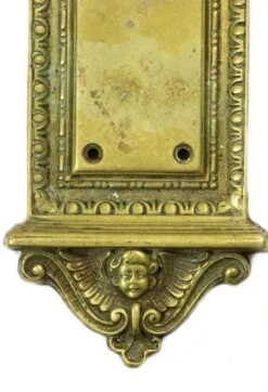 Antique 19.75 In. Sargent Brass Victorian Door Push Plate 11 Antique 19.75 In. Sargent Brass Victorian Door Push Plate -OGT Sale Store push plates for sale m218124
