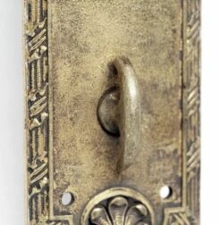 Yale Victorian 12 In. Brass Push Plate With Thumb Latch 10 Yale Victorian 12 In. Brass Push Plate With Thumb Latch -OGT Sale Store push plates for sale n241124