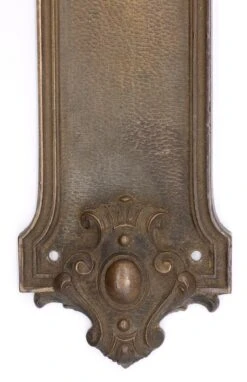 Antique Yale & Towne Oporto Bronze Door Push Plate 9 Antique Yale & Towne Oporto Bronze Door Push Plate -OGT Sale Store push plates for sale q286351