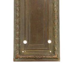 Victorian 10.25 In. Stamped Brass Door Push Plate 8 Victorian 10.25 In. Stamped Brass Door Push Plate -OGT Sale Store push plates for sale q286585