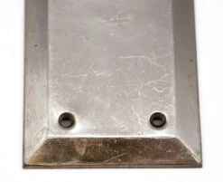 Vintage 14 In. Nickel Plated Brass Door Push Plate 6 Vintage 14 In. Nickel Plated Brass Door Push Plate -OGT Sale Store push plates q286662