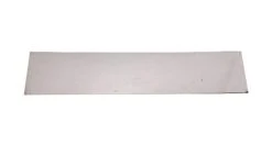 Reclaimed Chrome Plated 34 X 8 Brass Door Kick Plate