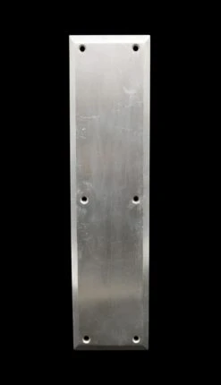 Sargent Nickel 14 In. Beveled Door Commercial Push Plate