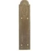 Victorian 10.25 In. Stamped Brass Door Push Plate -OGT Sale Store push plates victorian 1025 in stamped brass door push plate q286585