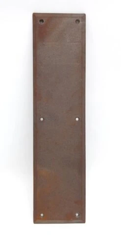 Vintage 14 In. Commercial Cast Steel Door Push Plate