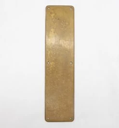 Vintage 16 In. Brass Yale & Towne Door Push Plate