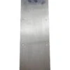 Vintage Plain 16 In. Nickel Door Push Or Foot Plate -OGT Sale Store push plates vintage plain 16 in nickel door push or foot plate l197650