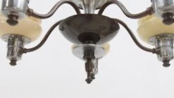 Art Deco 5 Light Chandelier With Jetson Flair 20 Art Deco 5 Light Chandelier With Jetson Flair -OGT Sale Store q271108 09