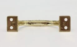 Polished Brass Bridge Drawer Pull Or Sash Lift 10 Polished Brass Bridge Drawer Pull Or Sash Lift -OGT Sale Store q271124 04