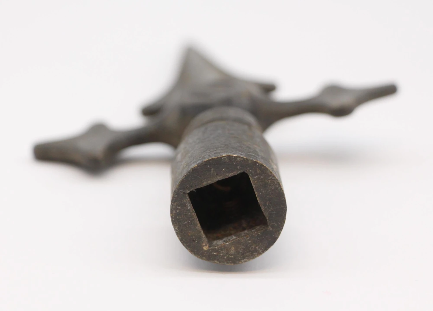 Antique Gothic Black Bronze Finial 7 Antique Gothic Black Bronze Finial - Image 5