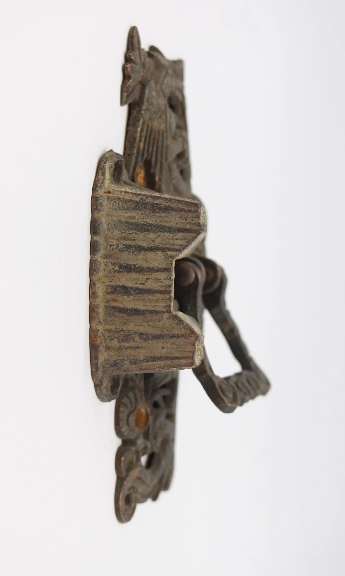 Antique Victorian Griffin Bronze Ice Box Latch 6 Antique Victorian Griffin Bronze Ice Box Latch - Image 4