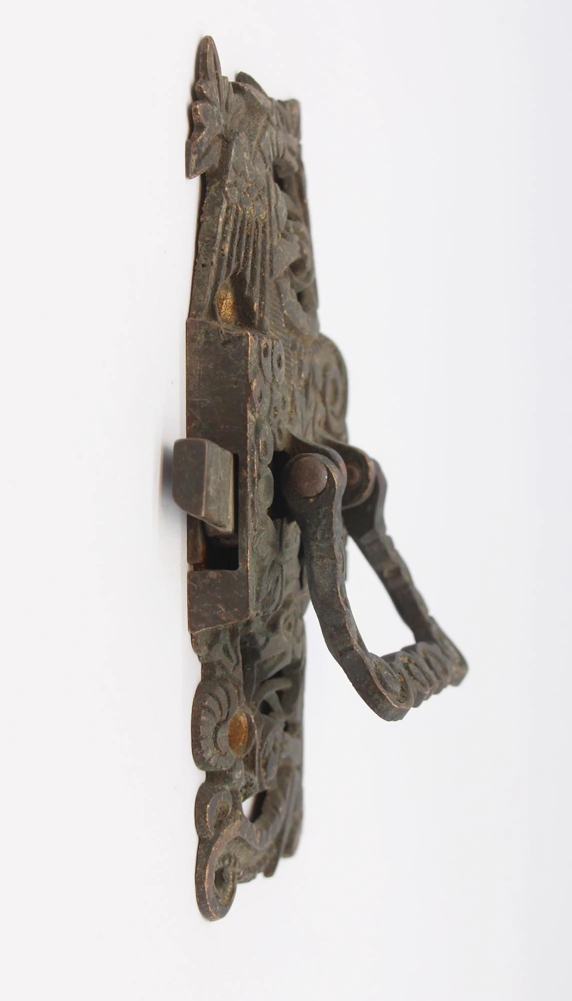 Antique Victorian Griffin Bronze Ice Box Latch 7 Antique Victorian Griffin Bronze Ice Box Latch - Image 5