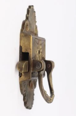 Antique Art Deco Bronze Left Ice Box Latch 12 Antique Art Deco Bronze Left Ice Box Latch -OGT Sale Store q271295 04
