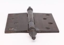 Antique Cast Iron Steeple Tip 5 X 5 Butt Door Hinge -OGT Sale Store q271312 04